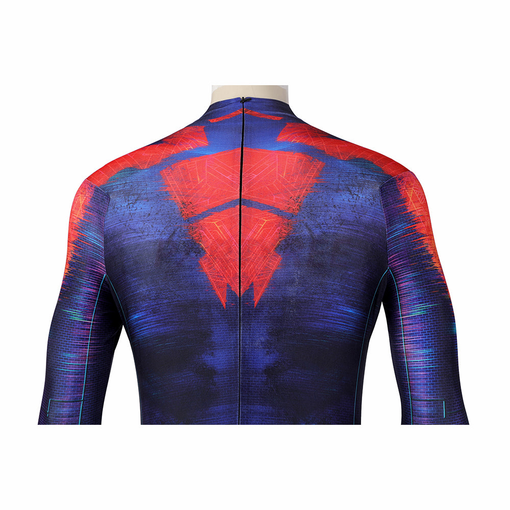 Spiderman 2099 Miguel O'Hara Cosplay Costume Across The Spider-Verse Jumpsuit