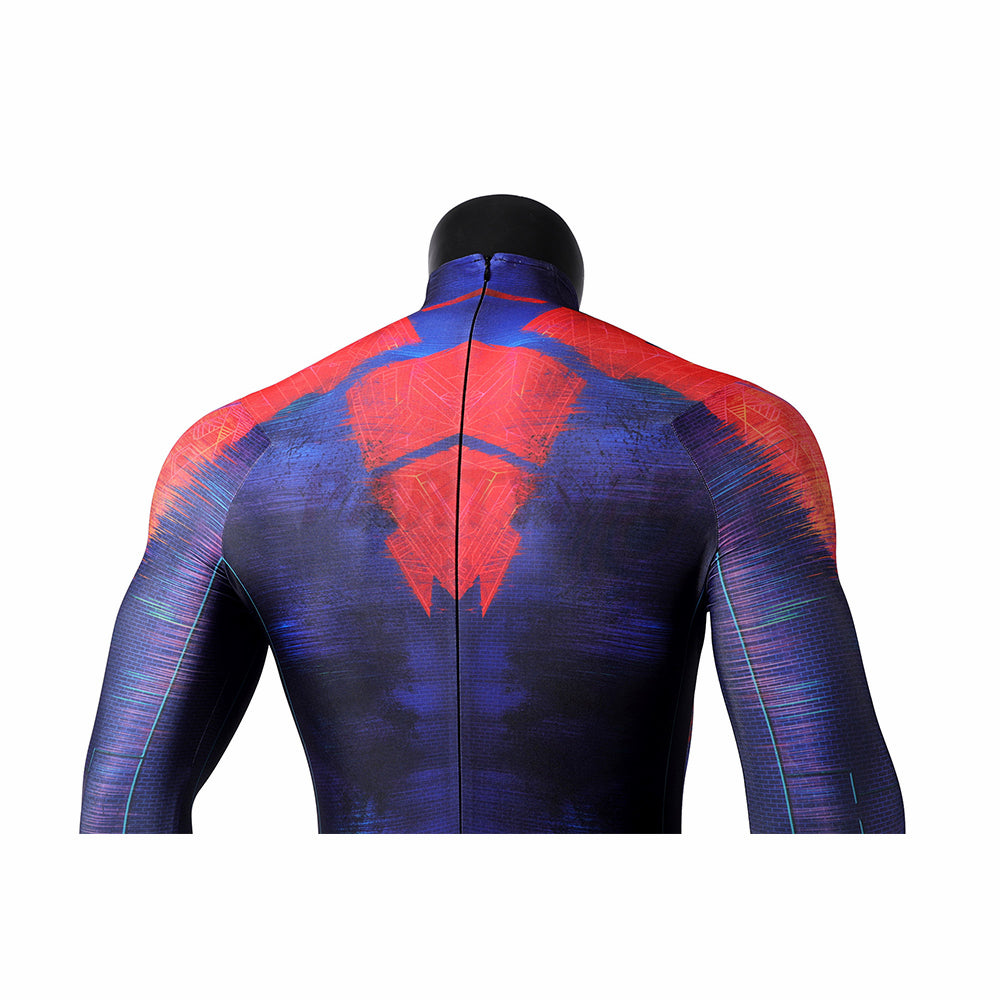 Spiderman 2099 Cosplay Costume Miguel O'Hara Jumpsuit