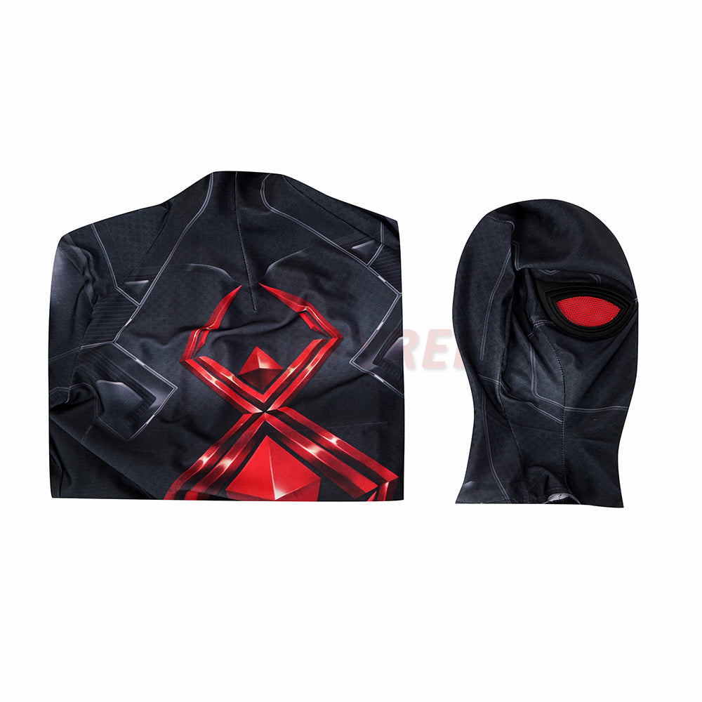 Avenger Spiderman Cosplay Costume Dark Jumpsuit