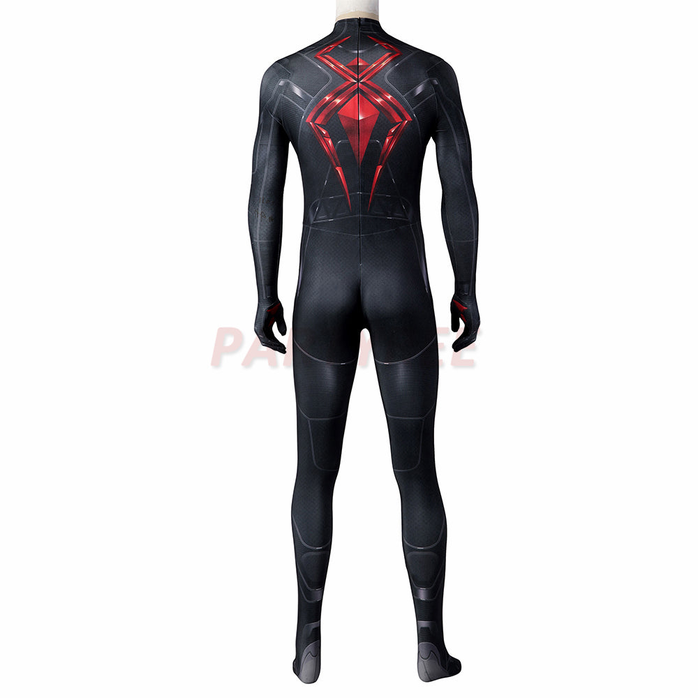 Avenger Spiderman Cosplay Costume Dark Jumpsuit