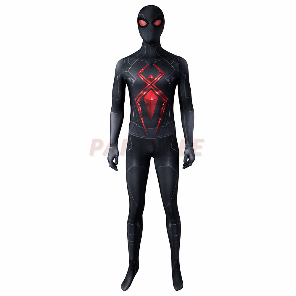 Avenger Spiderman Cosplay Costume Dark Jumpsuit