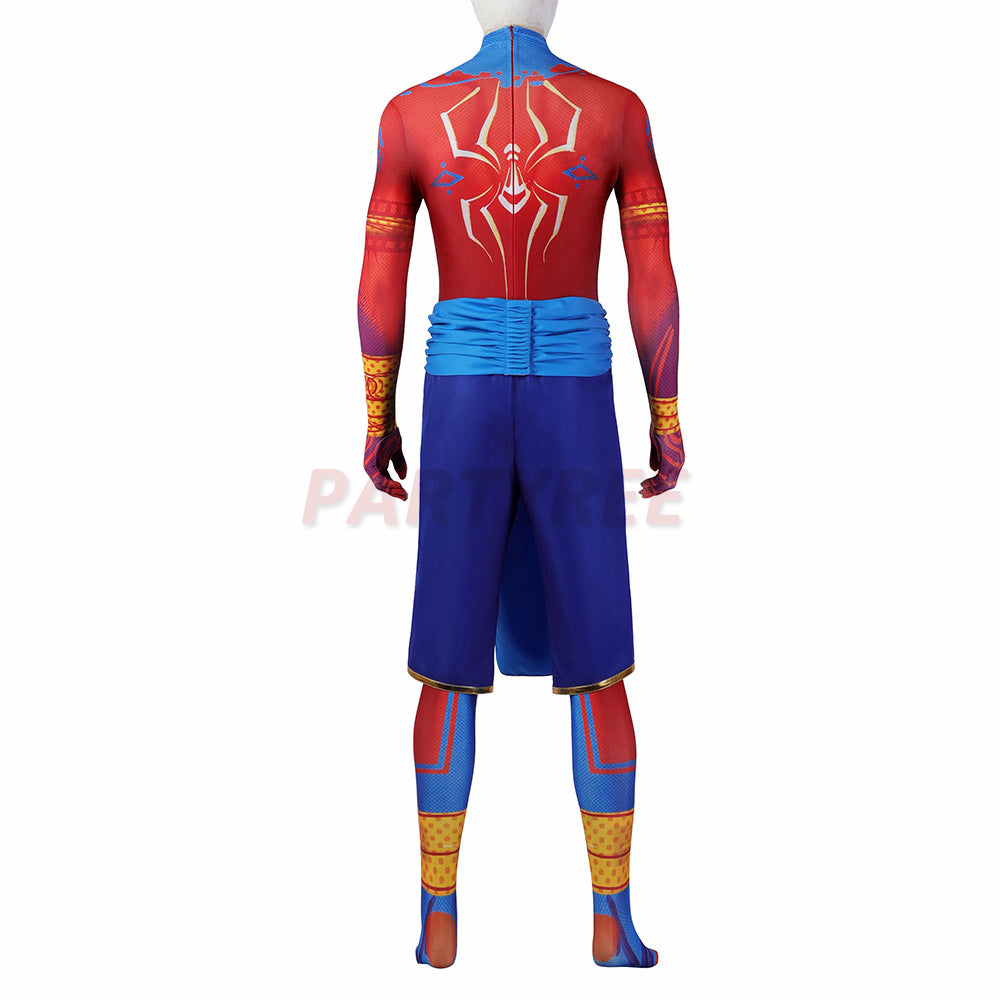 Spider-Man India Cosplay Costume Pavitr Prabhakar Jumpsuit