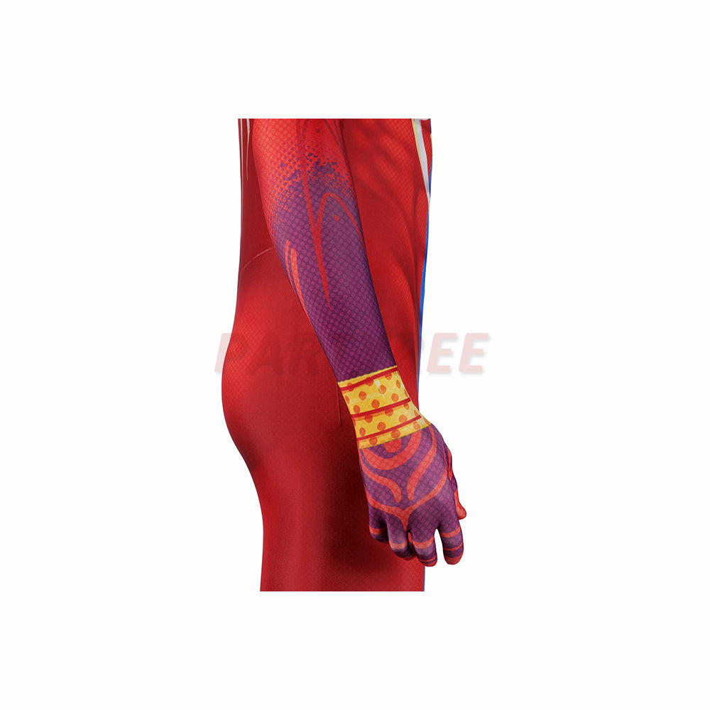 Spider-Man India Cosplay Costume Pavitr Prabhakar Jumpsuit