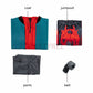 Spiderman Into the Spider-Verse Miles Morales Cosplay Jumpsuit with Coat