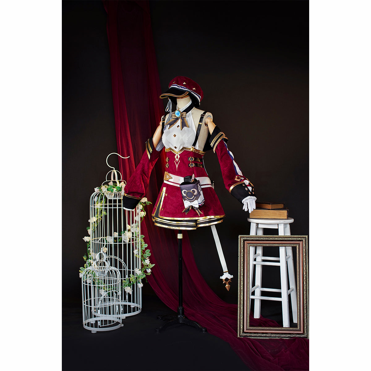 Genshin Impact Charlotte Cosplay Costume Ver.2