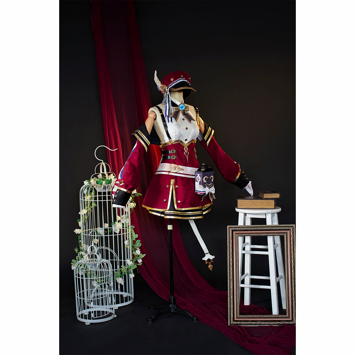Genshin Impact Charlotte Cosplay Costume Ver.2