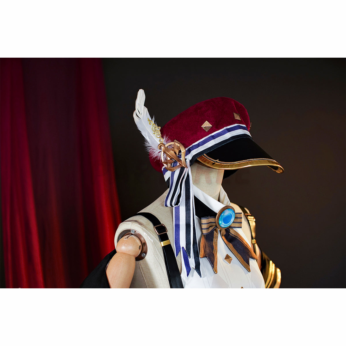 Genshin Impact Charlotte Cosplay Costume Ver.2
