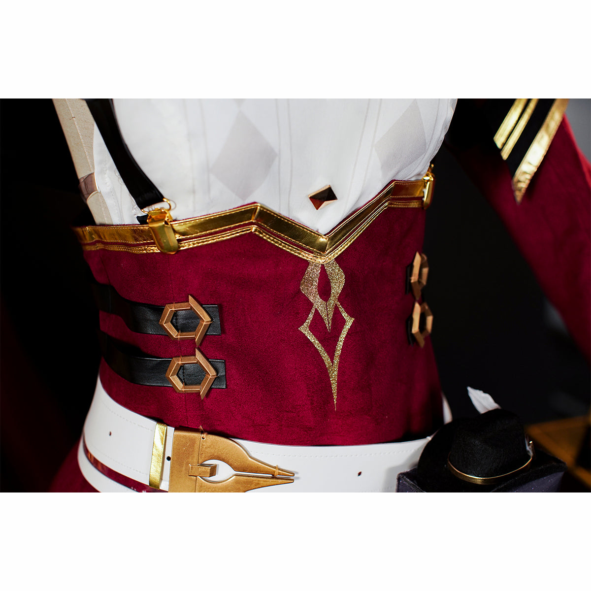 Genshin Impact Charlotte Cosplay Costume Ver.2