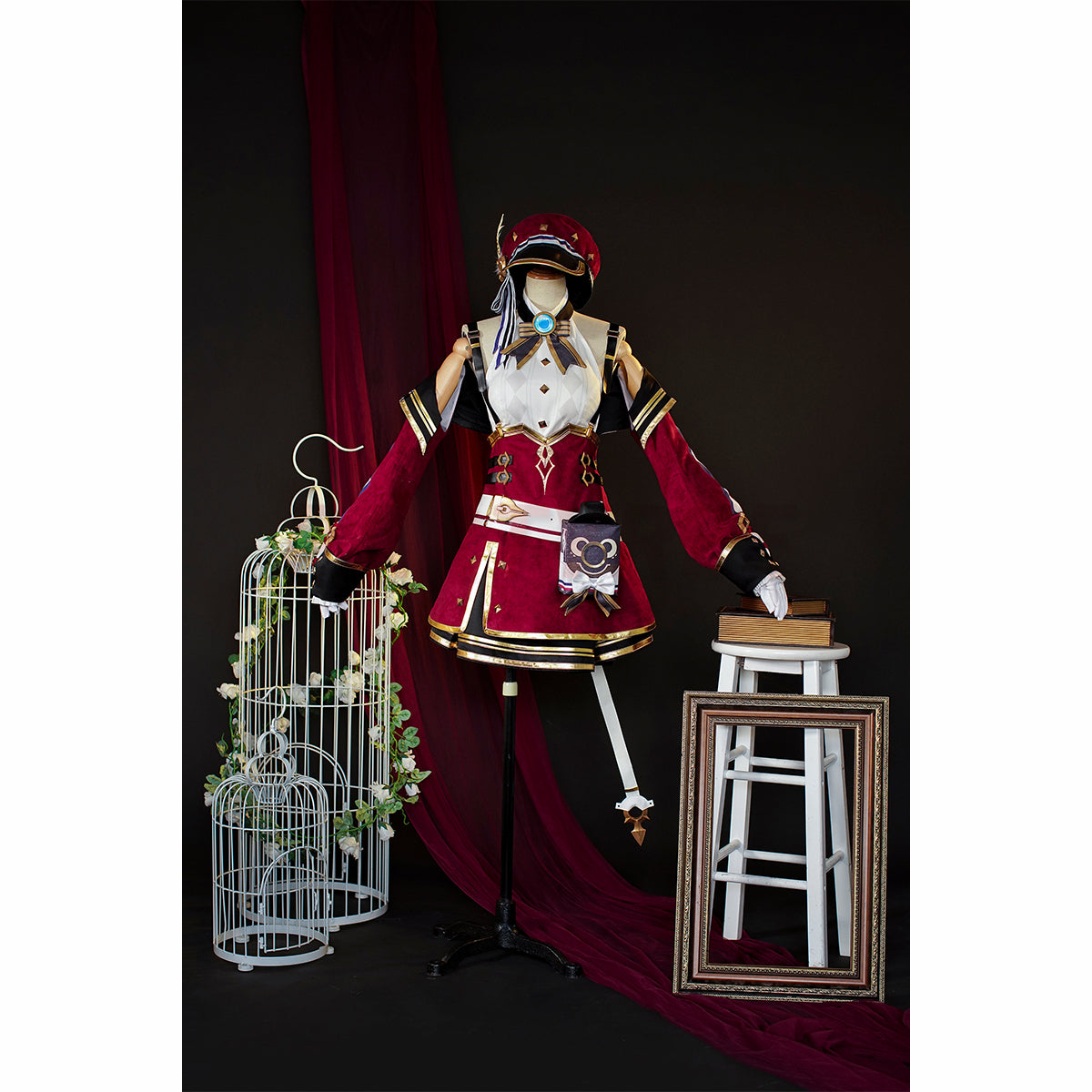 Genshin Impact Charlotte Cosplay Costume Ver.2