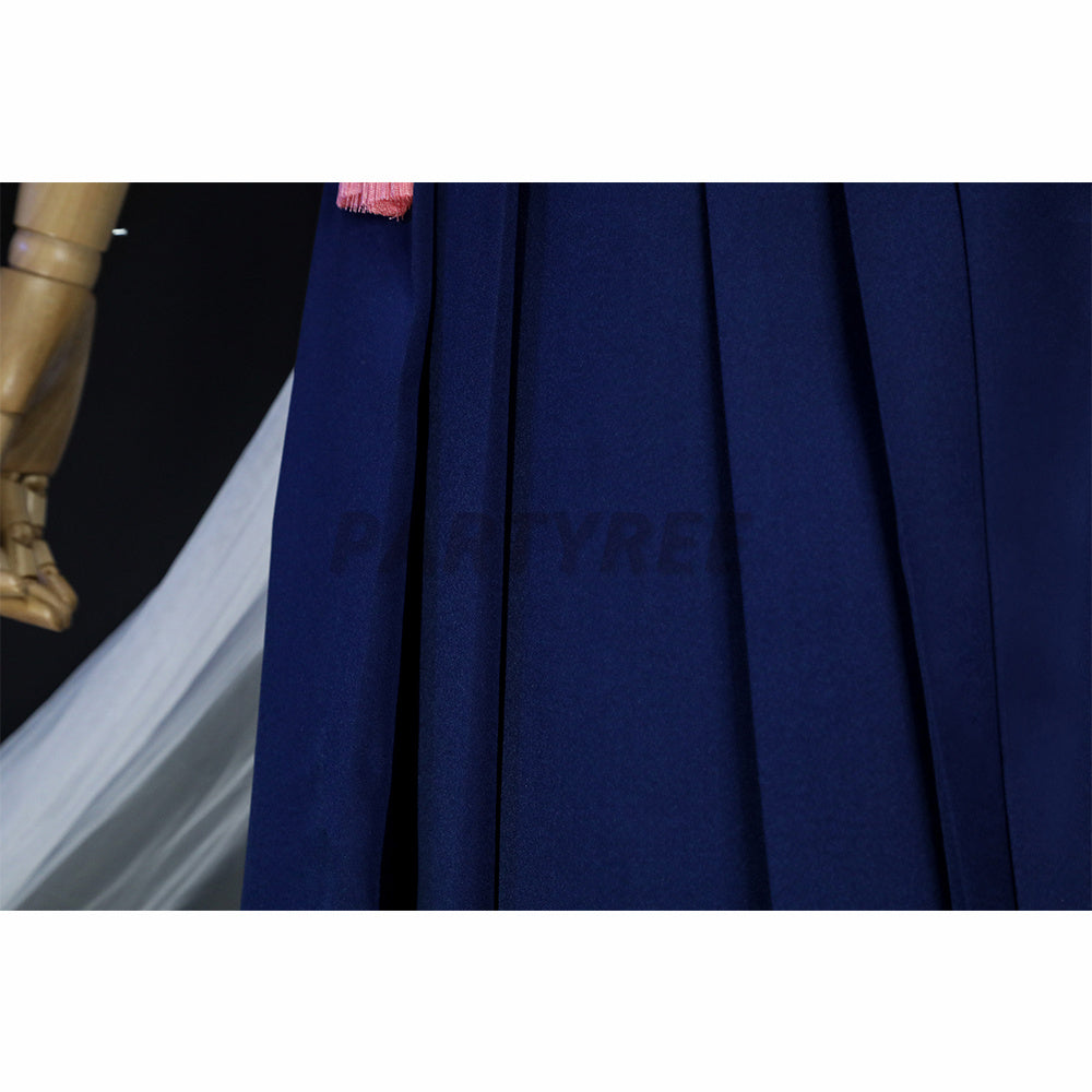 Genshin Impact Kamisato Ayaka Cosplay Costumes Kendo Suit