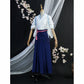 Genshin Impact Kamisato Ayaka Cosplay Costumes Kendo Suit