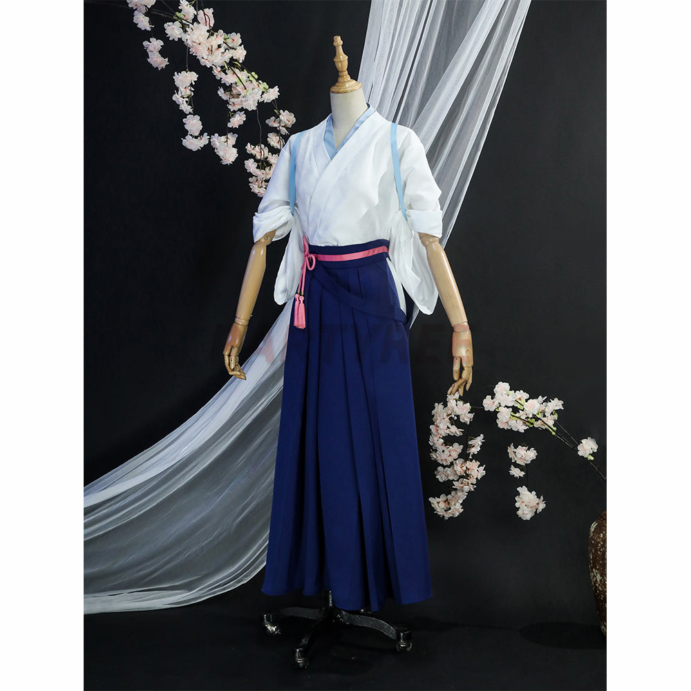 Genshin Impact Kamisato Ayaka Cosplay Costumes Kendo Suit