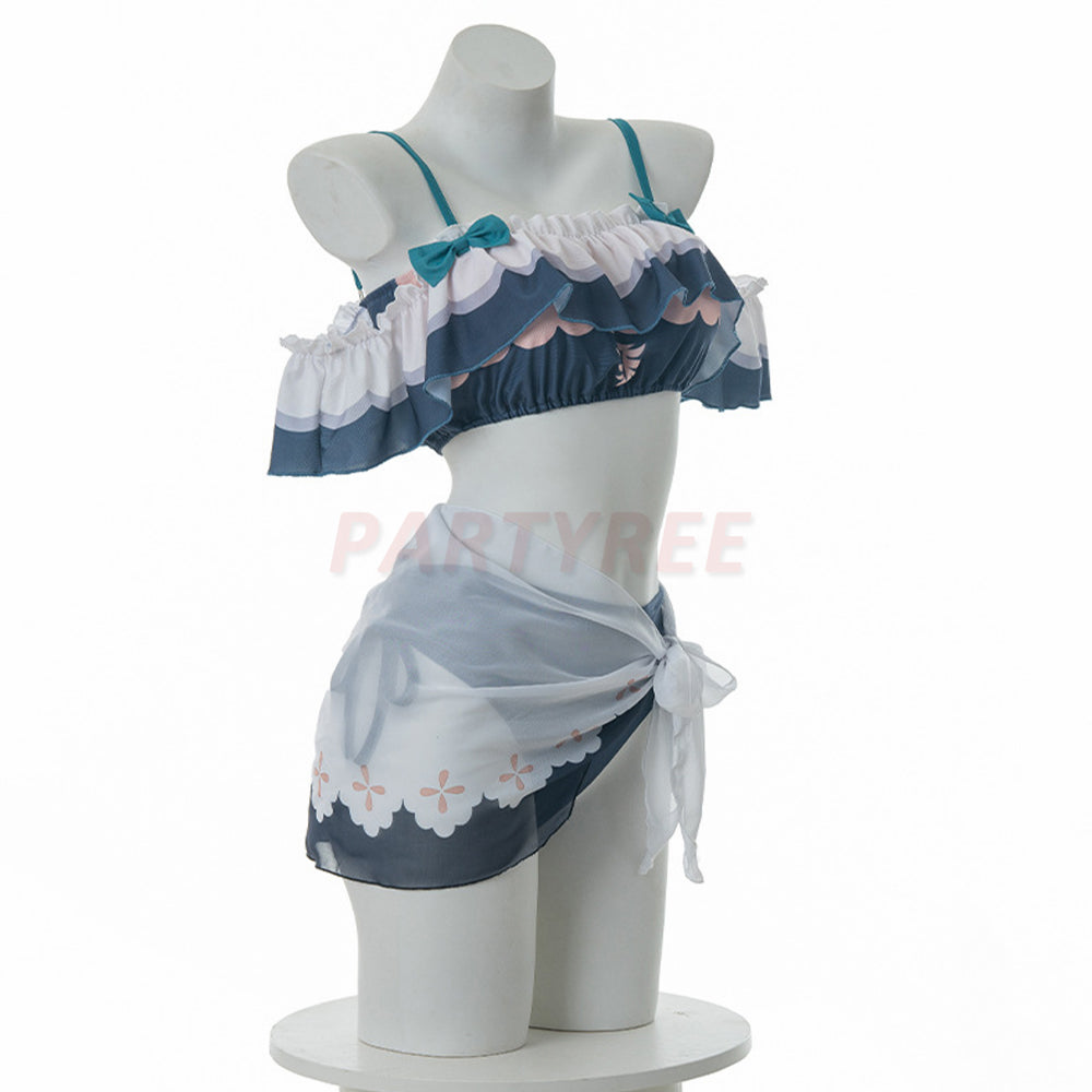 Genshin Impact Swimsuit Barbara Cosplay Costumes
