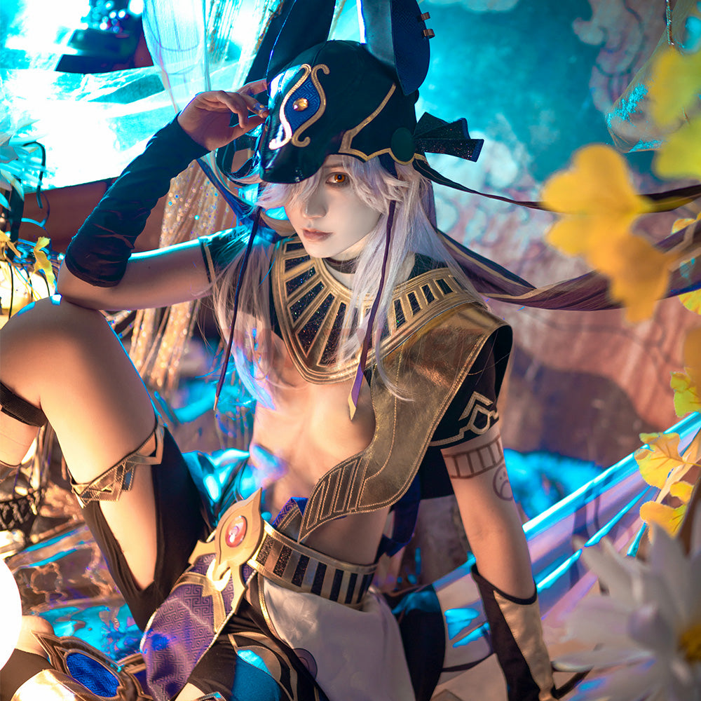 Genshin Impact Cyno Cosplay Costumes Ver.2