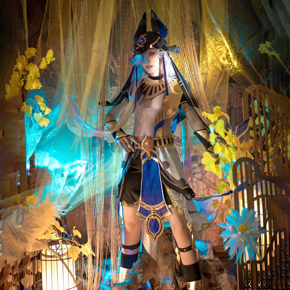Genshin Impact Cyno Cosplay Costumes Ver.2